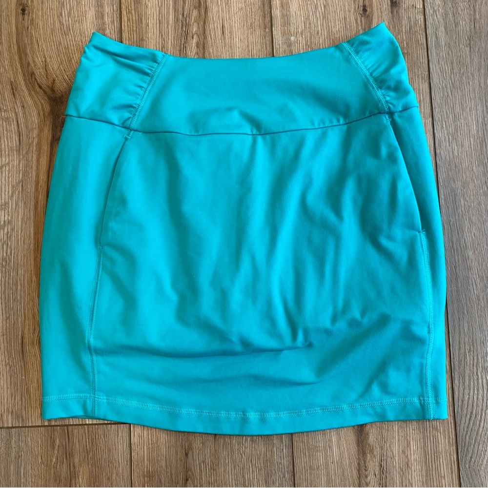 Under Armour - Small - Green/Blue Golf Skirt
